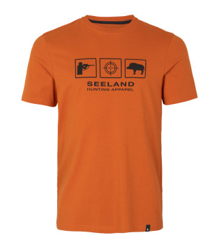T-shirt Lanner POMARAŃCZ